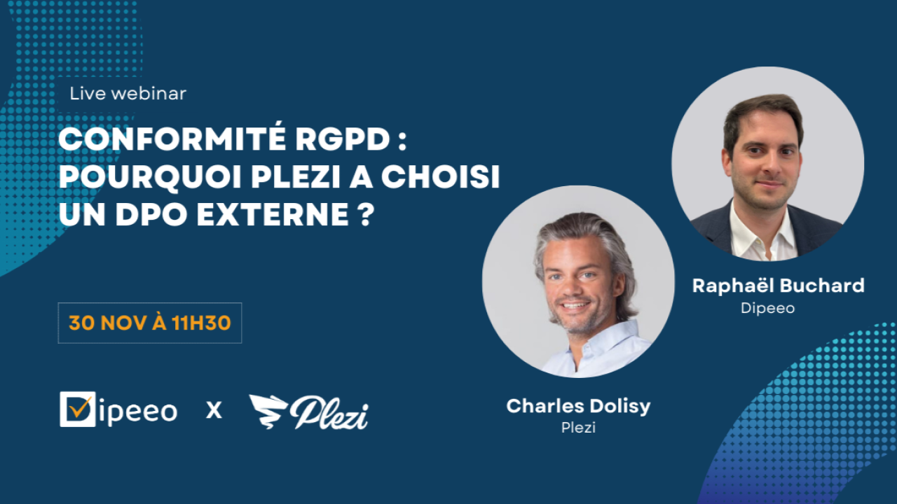 webinar plezi RGPD