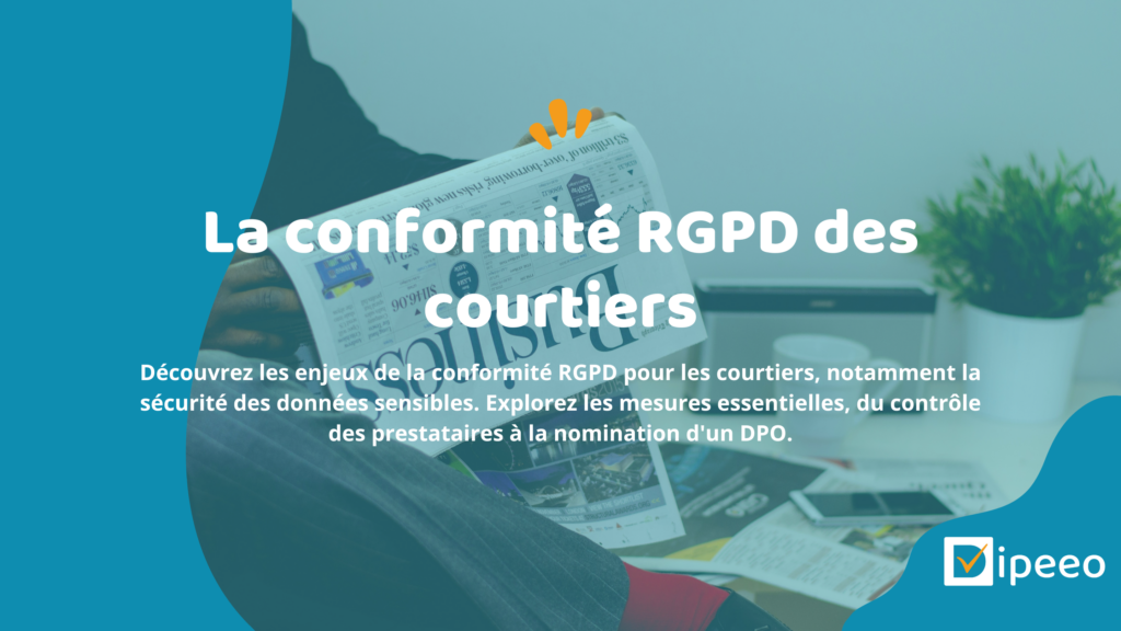 La conformité RGPD des courtiers