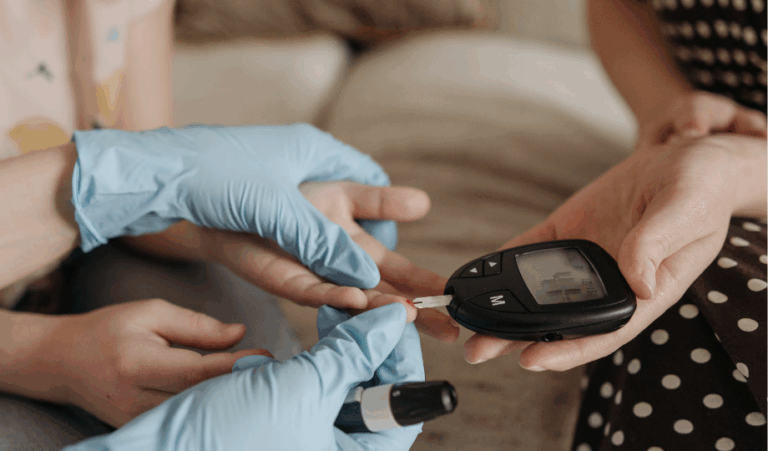 Mesure de la glycémie avec un dispositif médical